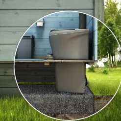 Clearance Kekkilä ProPuucee-paketti 1,7 m² sis. Lillevilla Toilet 13 ja Tehokäymälä 230 l