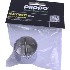 Discount Piippo Päätytulppa Ø 36mm kromattu