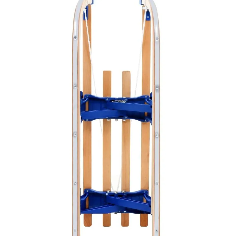 Hot FinePRICE Puinen kelkka, kokoontaitettava, 110cm