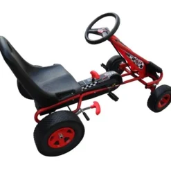 Best FinePRICE Punainen Polkuauto Säädettävällä Istuimella