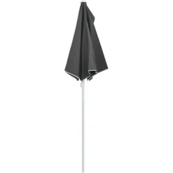 Best FinePRICE Puoliaurinkovarjo tangolla 180x90 cm antrasiitti