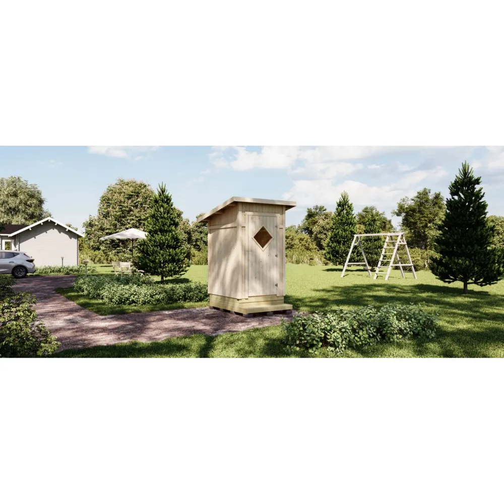 New Luoman Puutuote Puucee Luoman Esikko 1.68m² puuvalmis