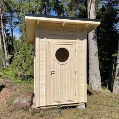Hot Pikkuvihreä Puucee-paketti 2.25 m² Green Toilet -kompostikäymälällä