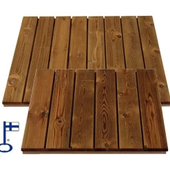 Tammiston puu Puulaatta L1652R 500x500x16 mm ruskea