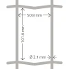 Best Hortus Puutarha-aita 5x10cm 0,8x25m galvanoitu
