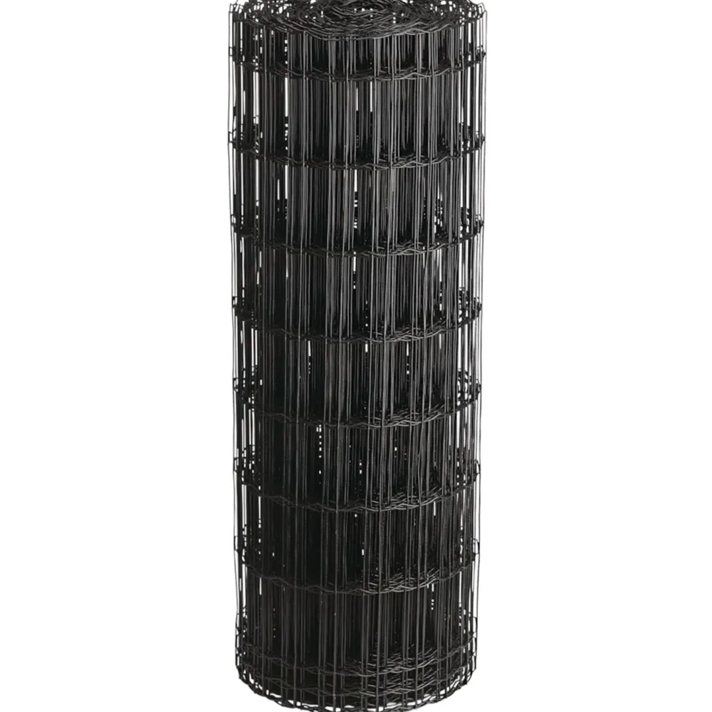 Hot Hortus Puutarha-aita 5x10cm 0,8x25m 0% PVC musta