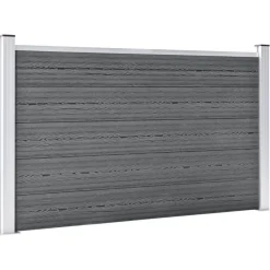 Best FinePRICE Puutarha-aita WPC 180x105 cm harmaa