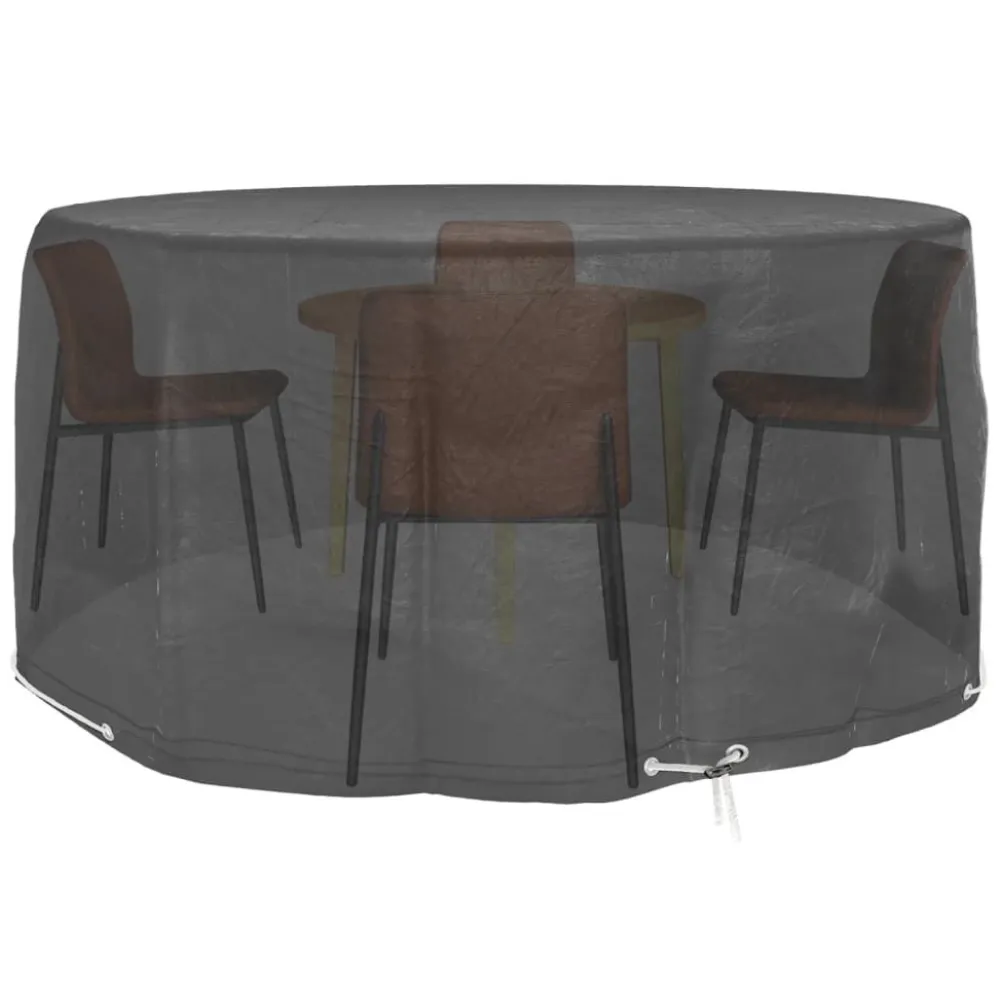 Best FinePRICE Puutarhakalusteiden suoja 10 purjerengasta Ø230x90 cm pyöreä