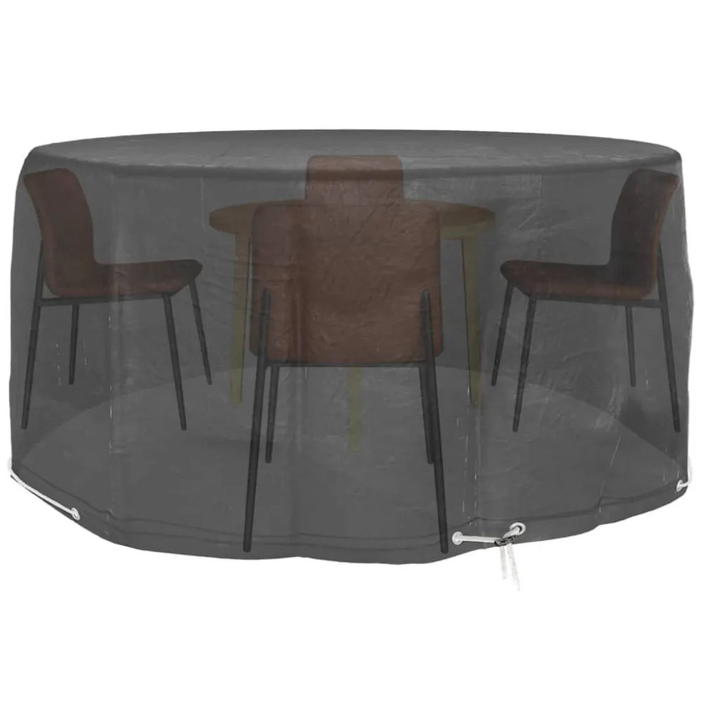 Best FinePRICE Puutarhakalusteiden suoja 10 purjerengasta Ø230x90 cm pyöreä