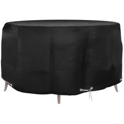 Best FinePRICE Puutarhakalusteiden suoja 10 purjerengasta Ø230x90 cm pyöreä