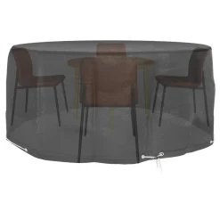 Best FinePRICE Puutarhakalusteiden suoja 10 purjerengasta Ø230x90 cm pyöreä