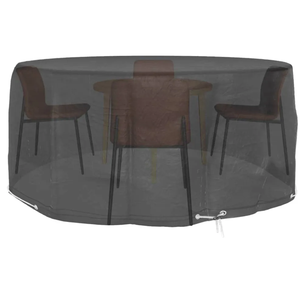 Best FinePRICE Puutarhakalusteiden suoja 10 purjerengasta Ø230x90 cm pyöreä