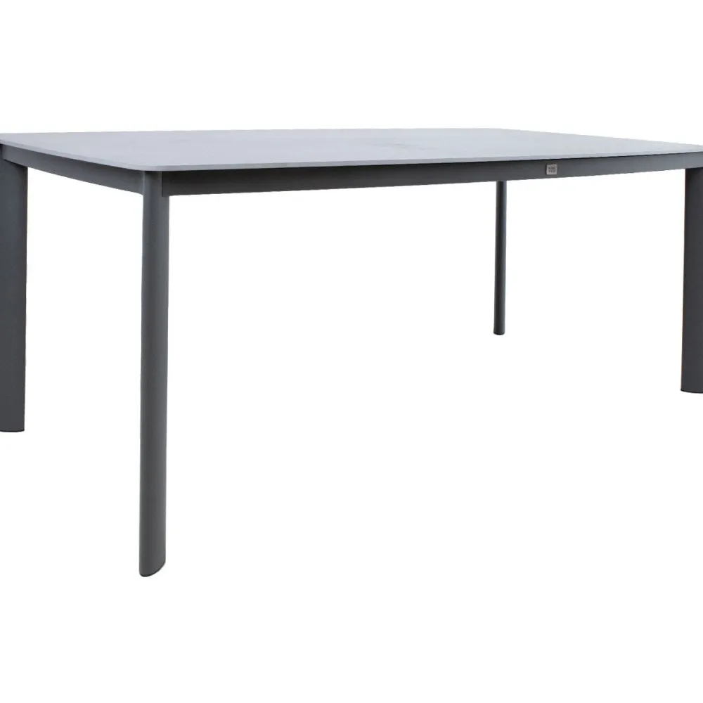 Outlet Home4you Puutarhakalustesetti BEIDA olefiiniköysipunostuoleilla, 6 tuolia, harmaa