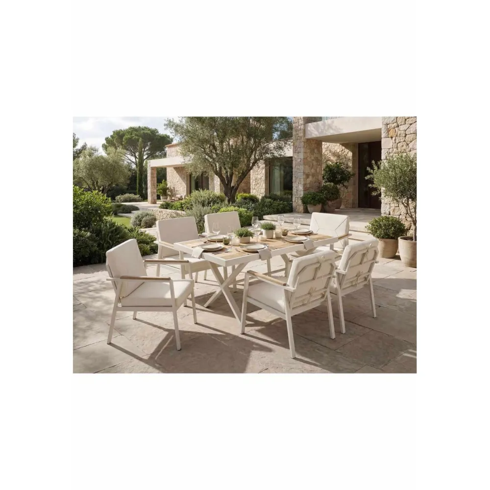Outlet Linento Garden Puutarhakalustesetti , Monte, kerma