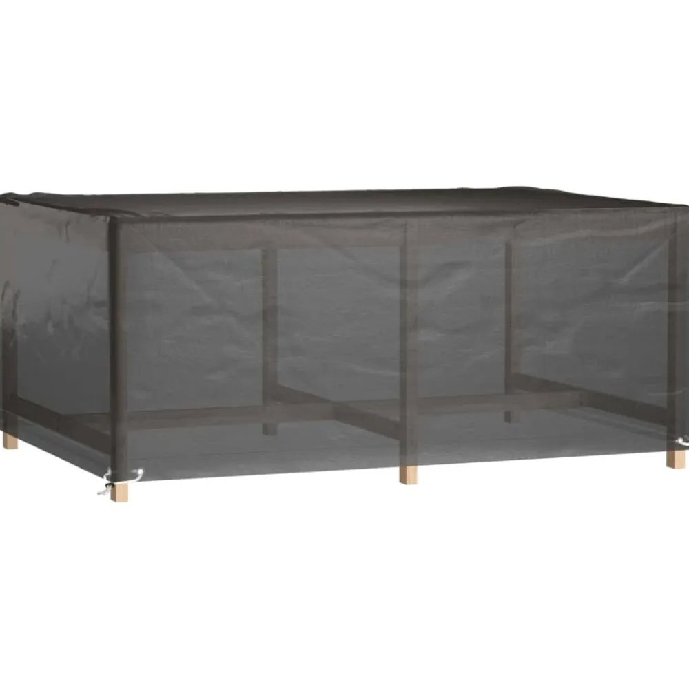 Online FinePRICE Puutarhakalustesuoja 8 purjerengasta 180x122x75 cm suorakaide
