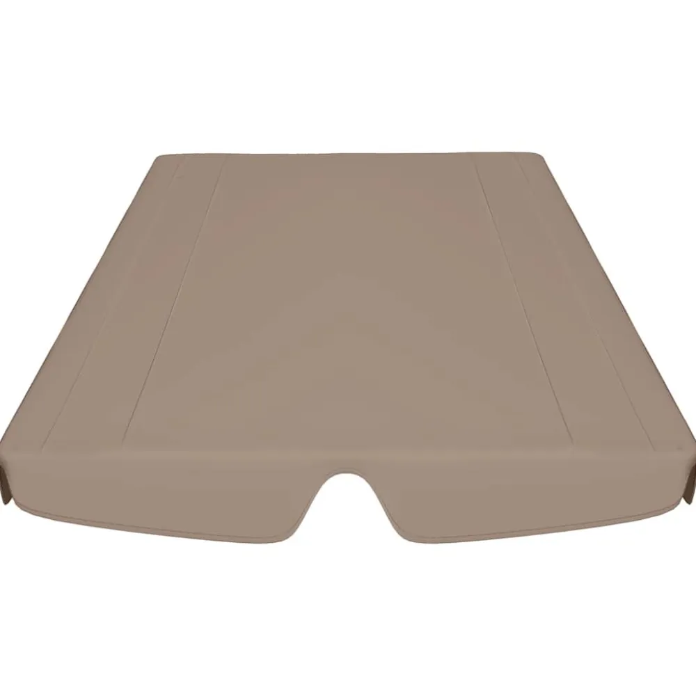 New FinePRICE Puutarhakeinun Vaihtokatos musta 188/168x145/110 cm (12093)