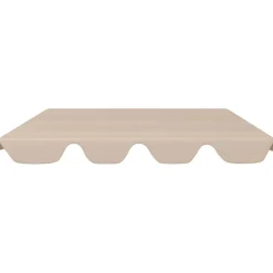 New FinePRICE Puutarhakeinun Vaihtokatos musta 188/168x145/110 cm (12093)