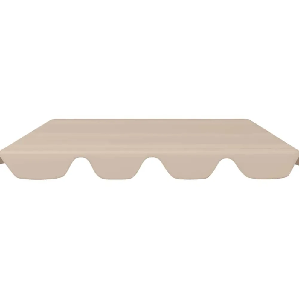 New FinePRICE Puutarhakeinun Vaihtokatos musta 188/168x145/110 cm (12093)