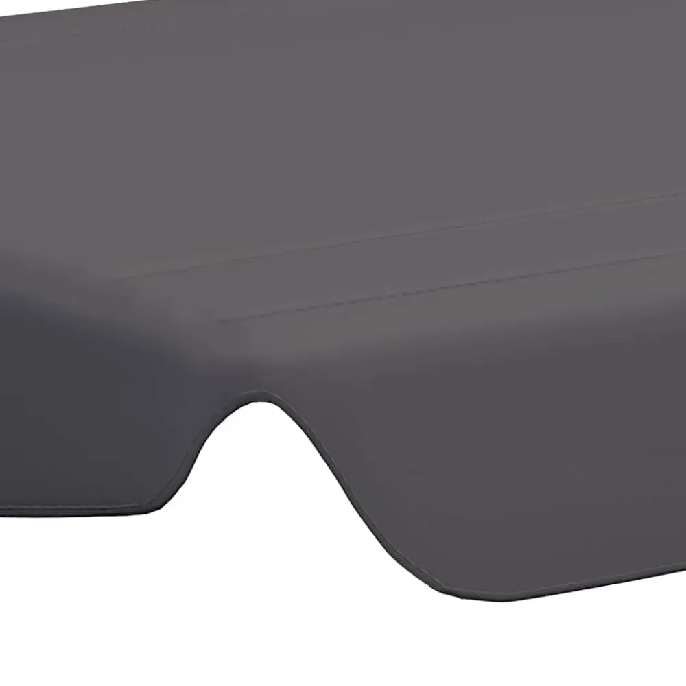 New FinePRICE Puutarhakeinun Vaihtokatos musta 188/168x145/110 cm (12093)