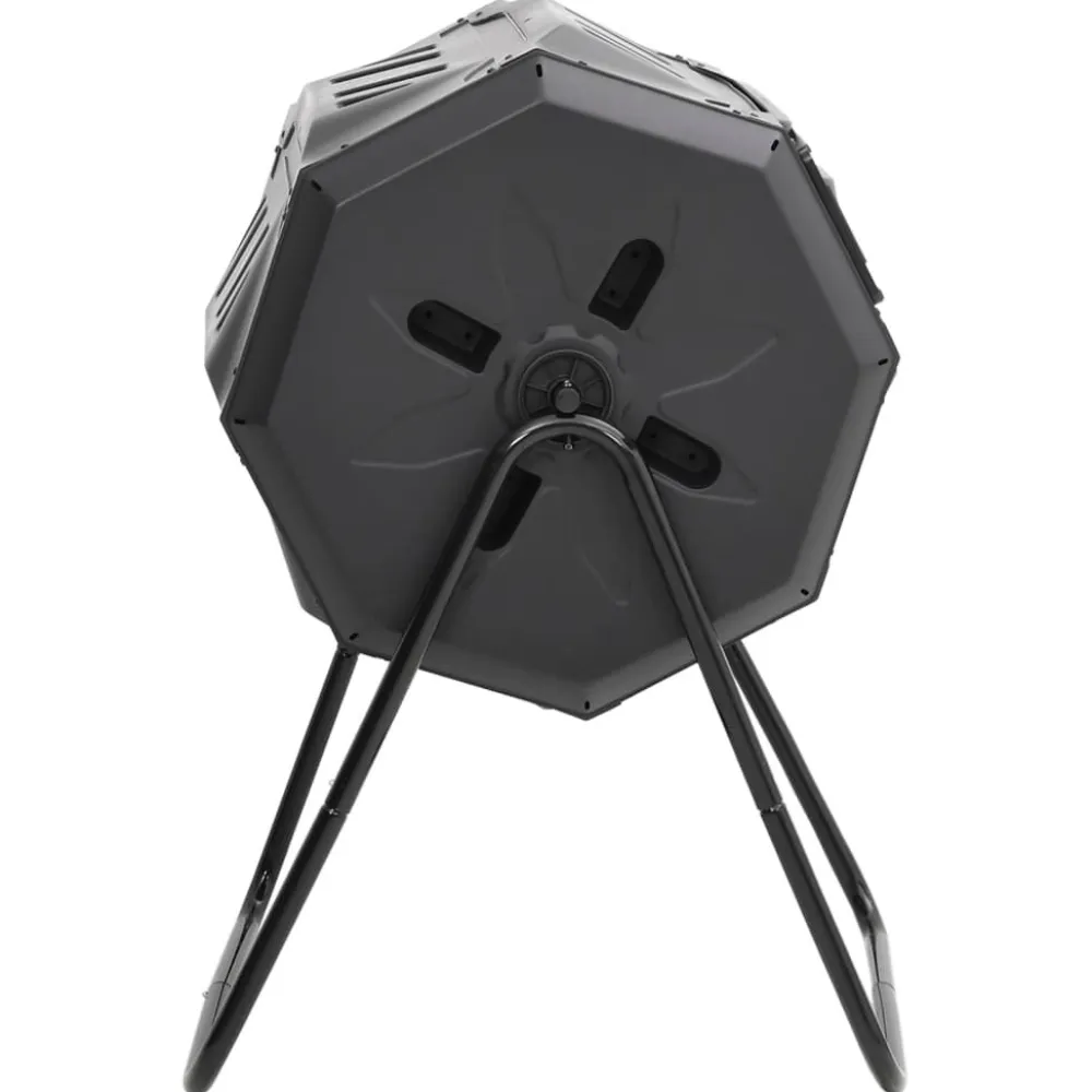 Sale FinePRICE Puutarhakompostiroskis musta 73x64x95 cm 160 l
