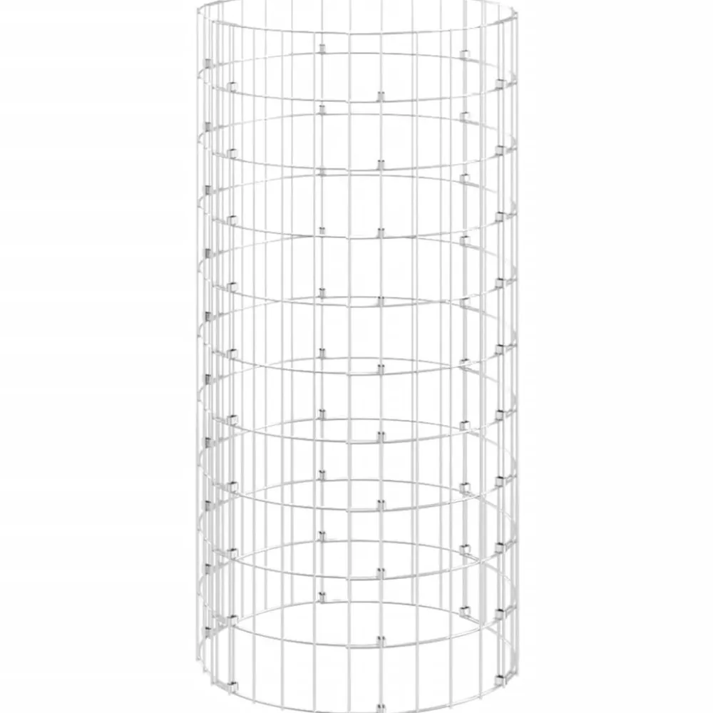 New FinePRICE Puutarhakomposti Ø50x100 cm galvanoitu teräs (15942)