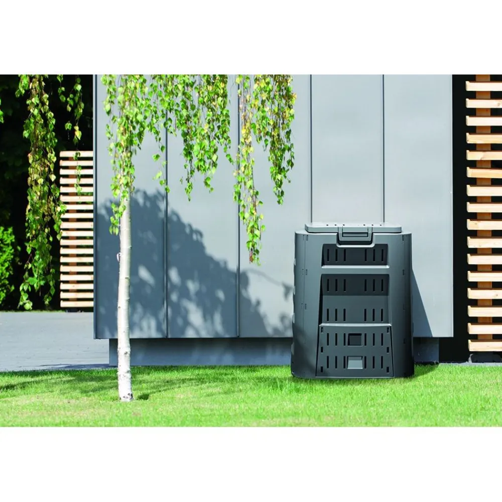 Discount AB Polar Puutarhakompostori Compo 320 L musta