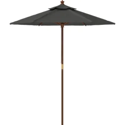 Online FinePRICE Puutarhan aurinkovarjo puutolppa vihreä 196x231 cm