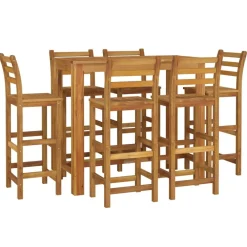 New FinePRICE Puutarhan bistrosarja 5-osainen täysi akasiapuu (54389)