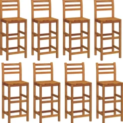 Discount FinePRICE Puutarhan bistrosarja 7-osainen täysi akasiapuu (16022)