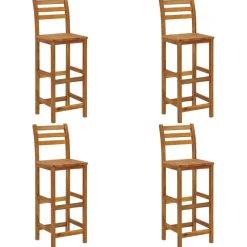 Outlet FinePRICE Puutarhan bistrosarja 5-osainen täysi akasiapuu (16007)