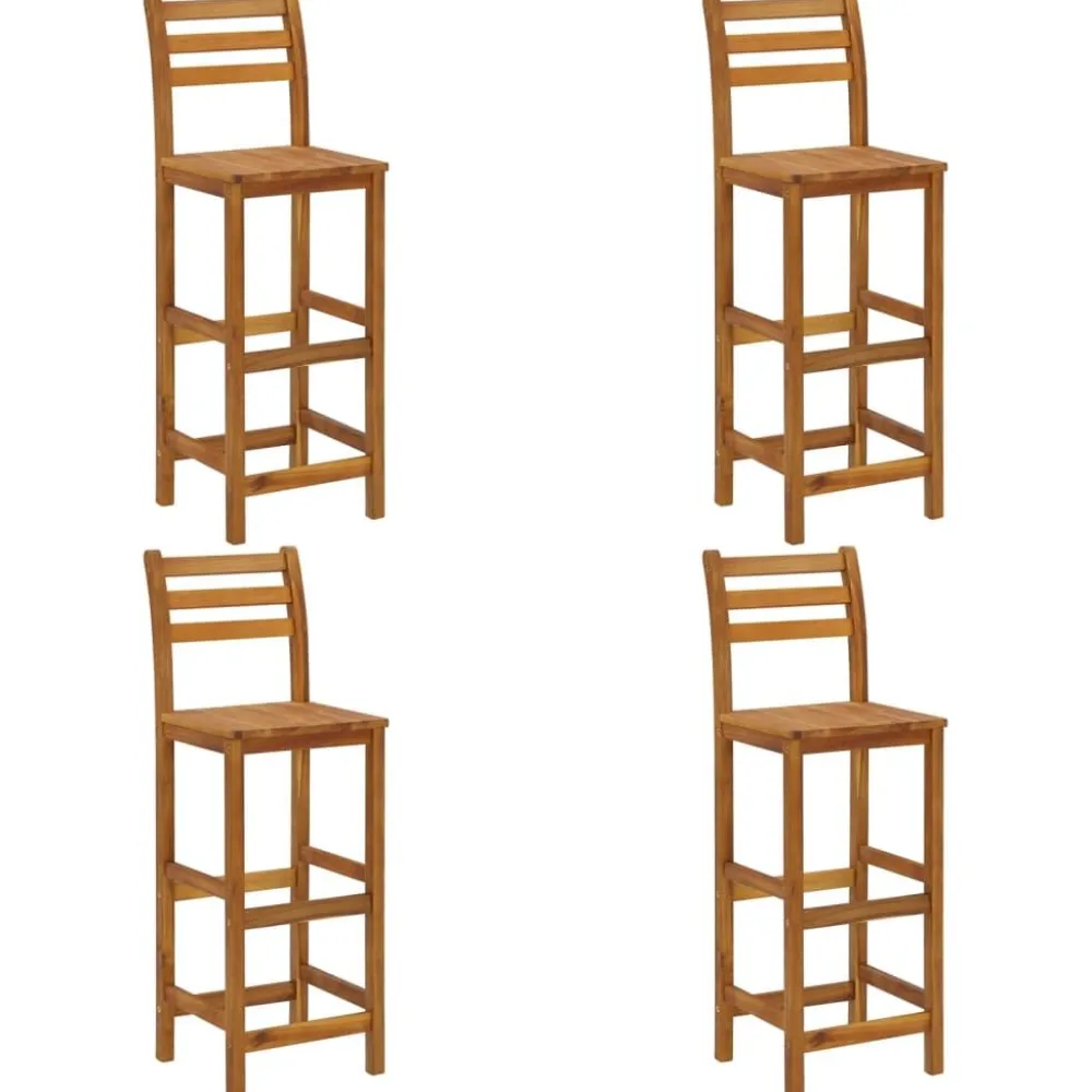 Outlet FinePRICE Puutarhan bistrosarja 5-osainen täysi akasiapuu (16007)