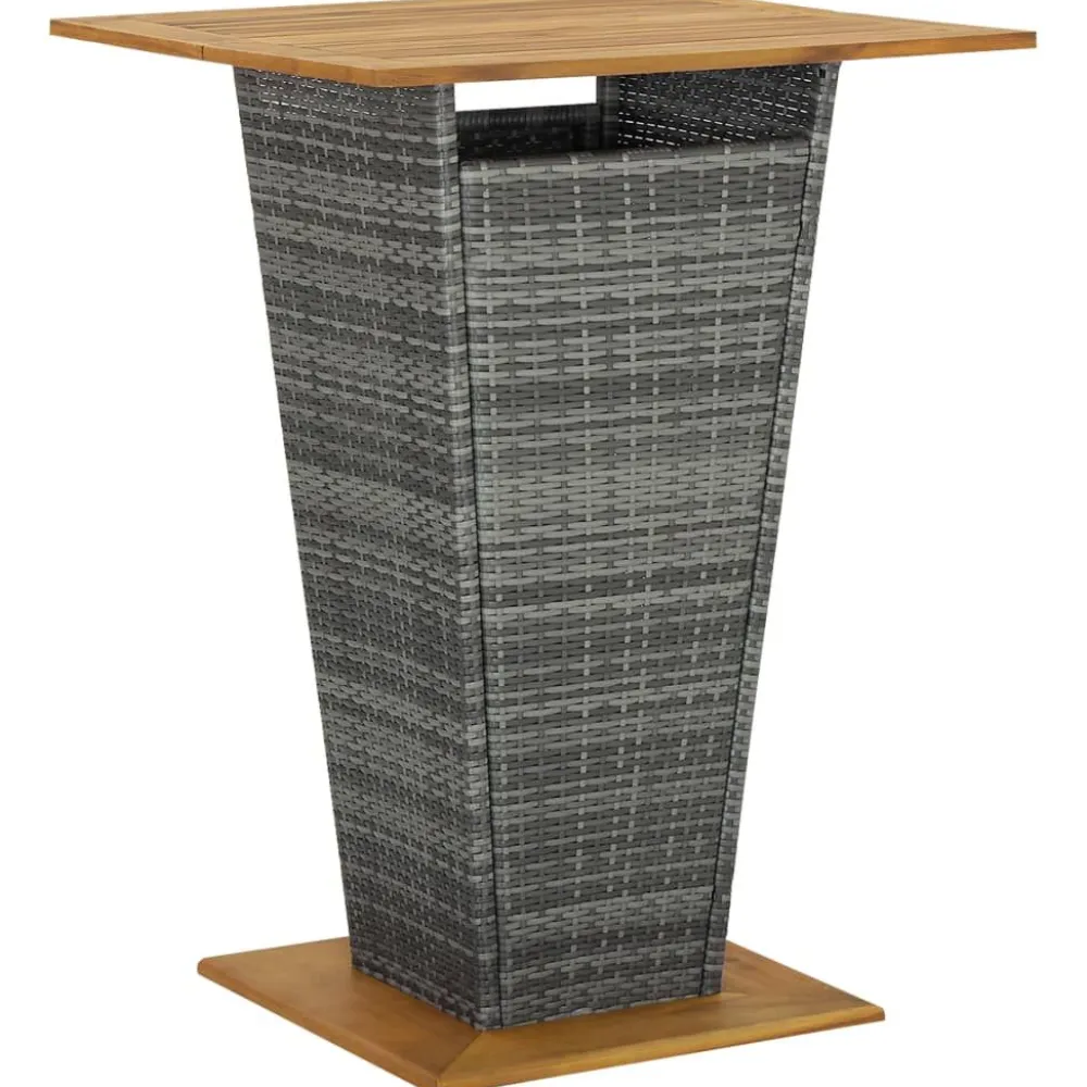 Online FinePRICE Puutarhan bistrosarja 3-osainen harmaa (64869)
