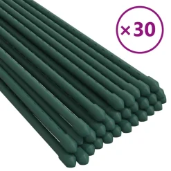 Outlet FinePRICE Puutarhan kasvituet 30 kpl vihreä 60 cm teräs (19367)