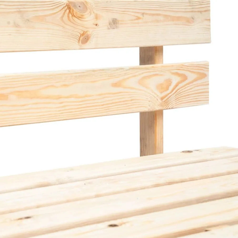 Outlet FinePRICE Puutarhan lavapenkki puu