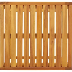 Best FinePRICE Puutarhan pöytä C-muotoinen 42x40x50 cm täysi akasiapuu (65857)