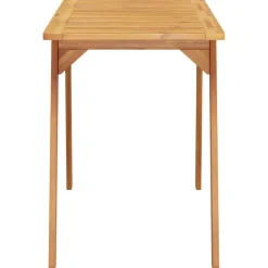 New FinePRICE Puutarhan ruokapöytä 110x56x75 cm täysi akasiapuu (66372)