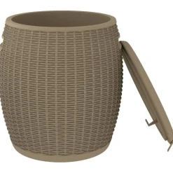 Best FinePRICE Puutarhan säilytyslaatikko 4-in-1 vaaleanruskea polypropeeni (64156)