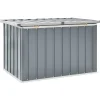 Outlet FinePRICE Puutarhan säilytyslaatikko 109x67x65 cm harmaa