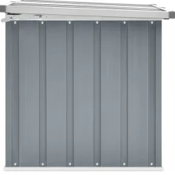 Outlet FinePRICE Puutarhan säilytyslaatikko 109x67x65 cm harmaa