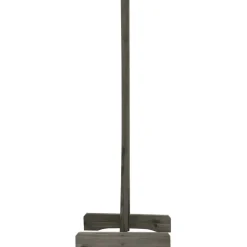 Sale FinePRICE Puutarhan säleikköaita harmaa 150x80 cm täysi kuusi
