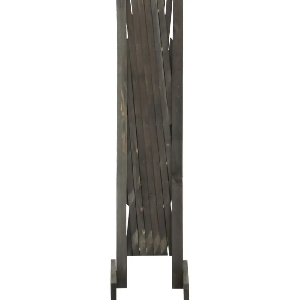 Clearance FinePRICE Puutarhan säleikköaita harmaa 120x90 cm täysi kuusi