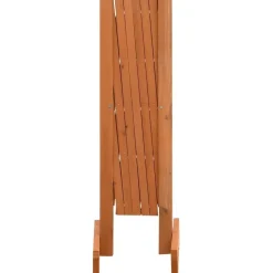 Online FinePRICE Puutarhan säleikköaita oranssi 120x60 cm täysi kuusi