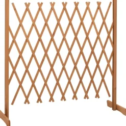 Discount FinePRICE Puutarhan säleikköaita oranssi 180x100 cm täysi kuusi