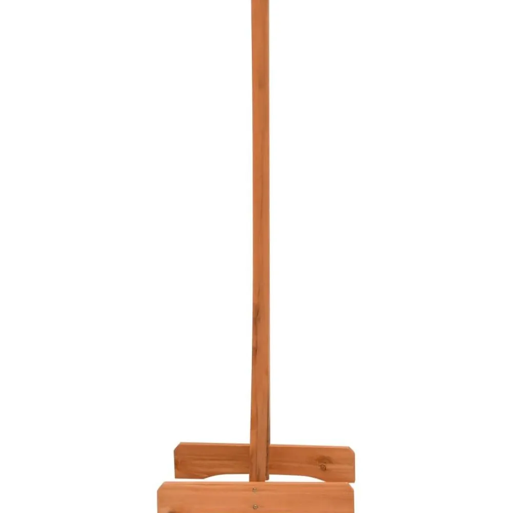 Best FinePRICE Puutarhan säleikköaita oranssi 150x80 cm täysi kuusi