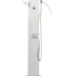Sale FinePRICE Puutarhan suihkuhana 110 cm ruostumaton teräs