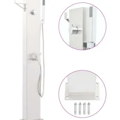 Sale FinePRICE Puutarhan suihkuhana 110 cm ruostumaton teräs