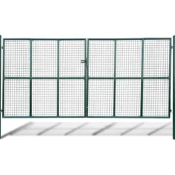 Online FinePRICE Puutarhan verkko-aidan portti 415x250cm/400x200cm
