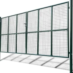 Online FinePRICE Puutarhan verkko-aidan portti 415x250cm/400x200cm