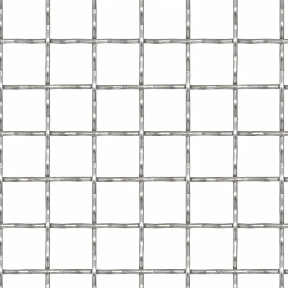 Clearance FinePRICE Puutarhan verkkoaita ruostumaton teräs 100x85cm 21x21x2.5mm