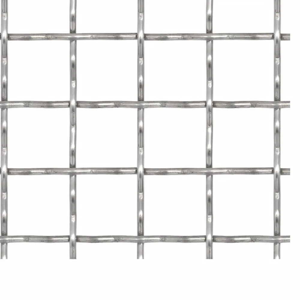 Clearance FinePRICE Puutarhan verkkoaita ruostumaton teräs 100x85cm 21x21x2.5mm